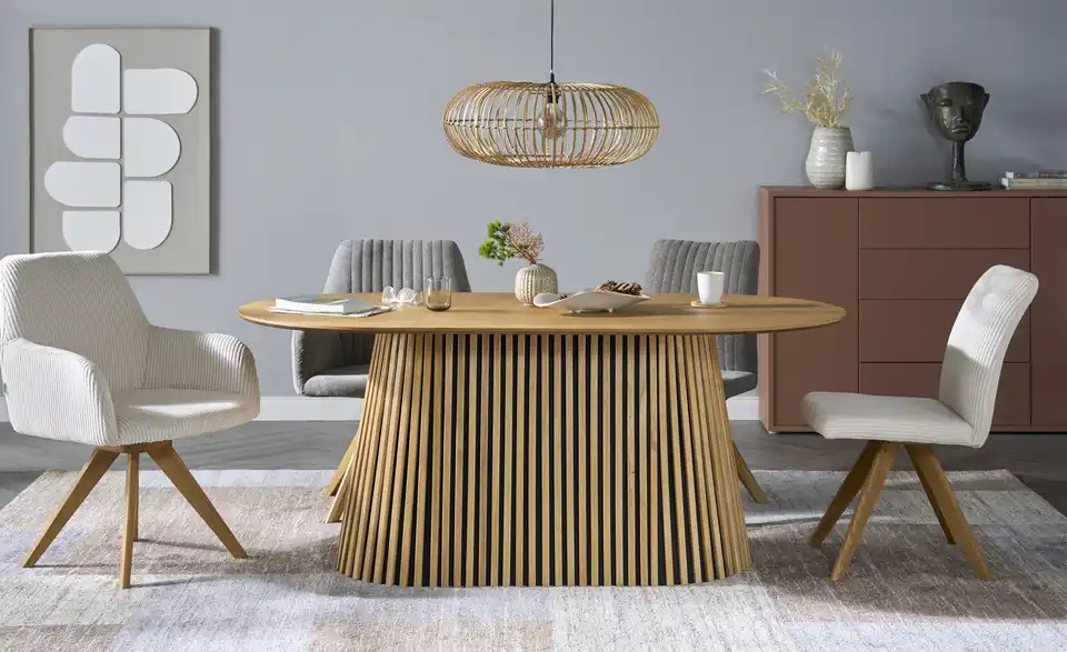 smart Armlehnstuhl Frederik drehbar, Frontansicht