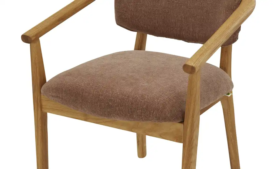 smart Armlehnstuhl Stellan aus Wildeiche massiv, Detailansicht