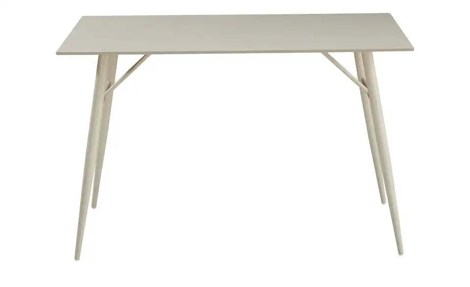 uno Esstisch Ebony, Frontansicht