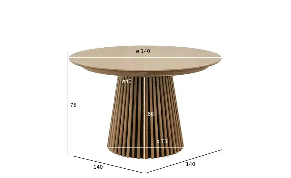 Furnhouse Esstisch Svendborg, Ergänzung