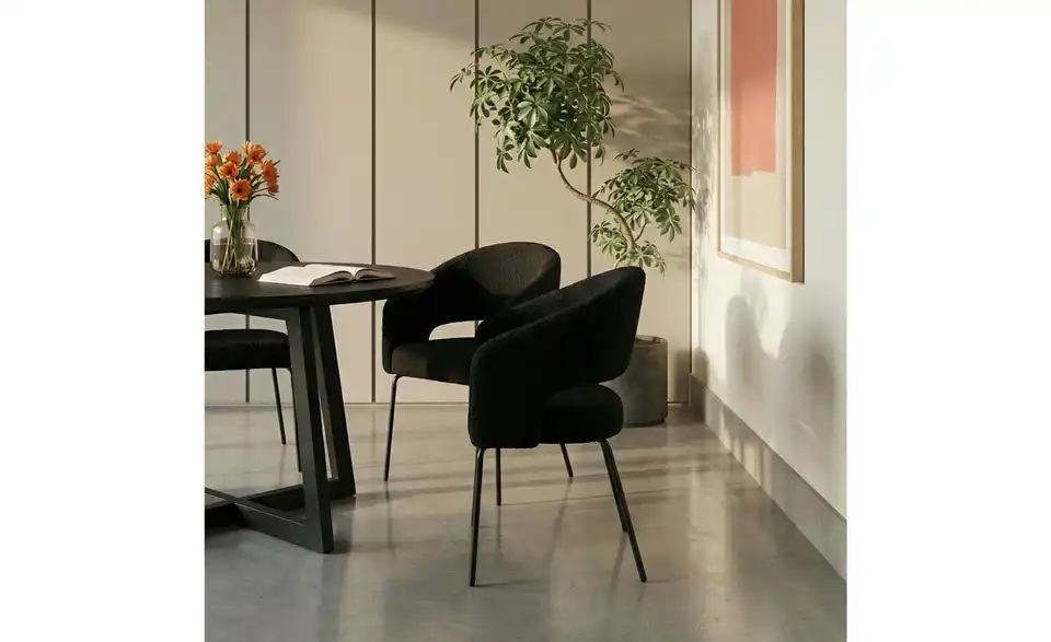 Furnhouse Esszimmerstuhl 2er-Set Natalie, in Wohnsituation