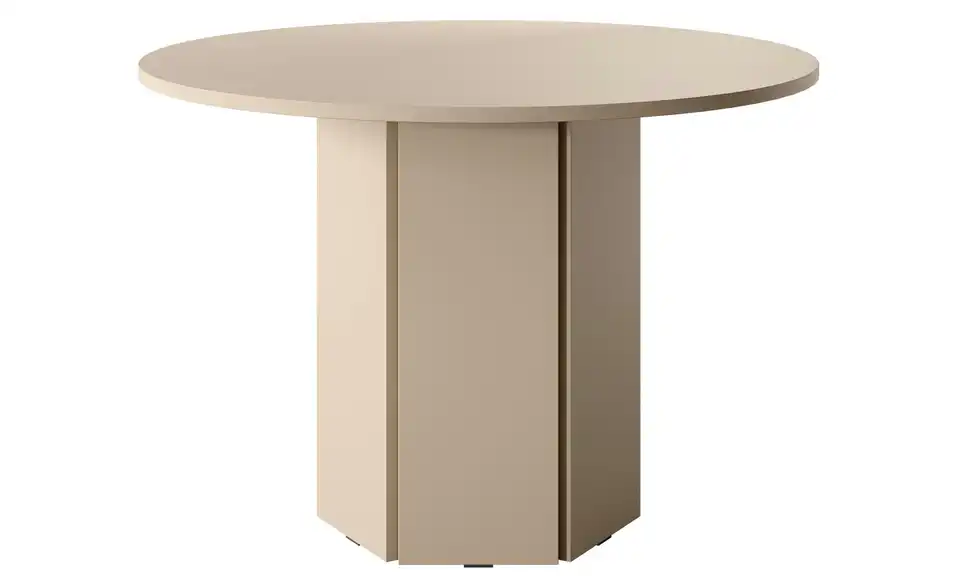 Selsey Esstisch Hexa rund, Frontansicht