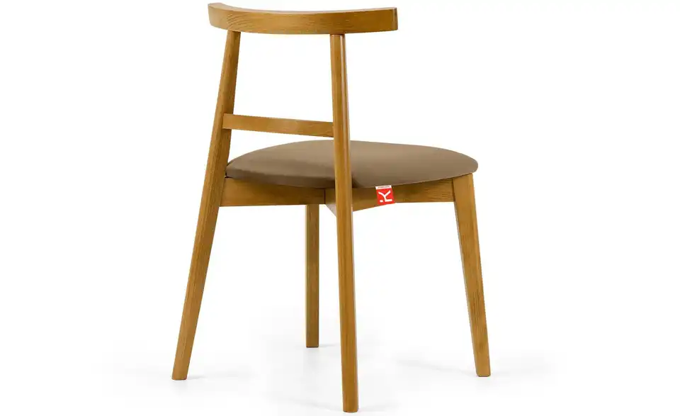 KONSIMO Holzstuhl 2er-Set, Rückansicht