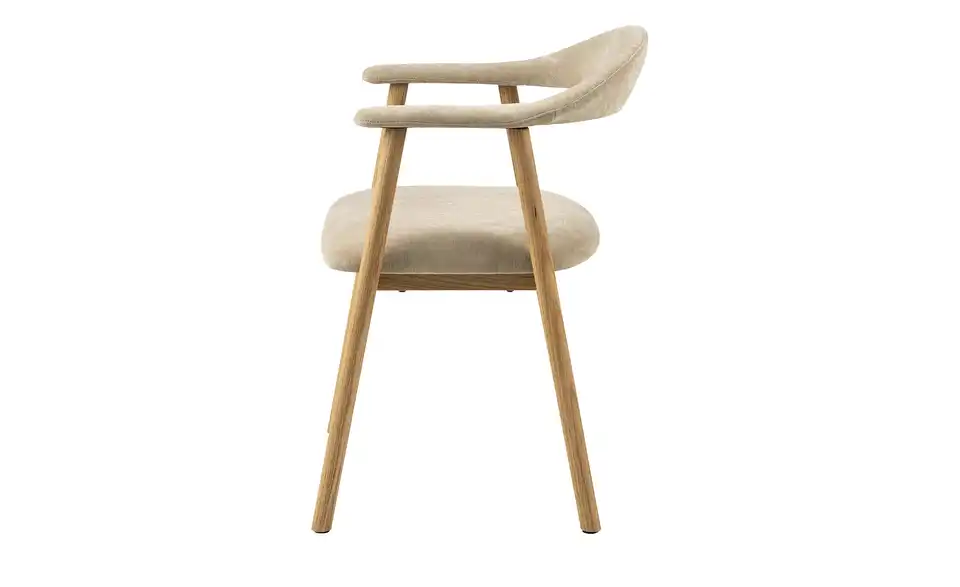 Armlehnstuhl 2-er Set Fenrik, Profilansicht