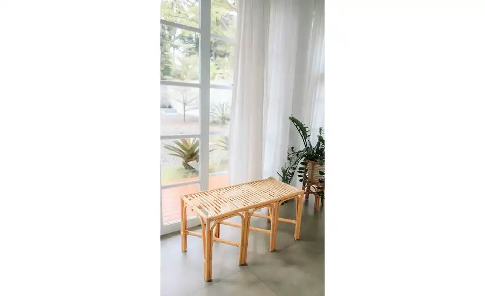 Sitzbank, in Wohnsituation