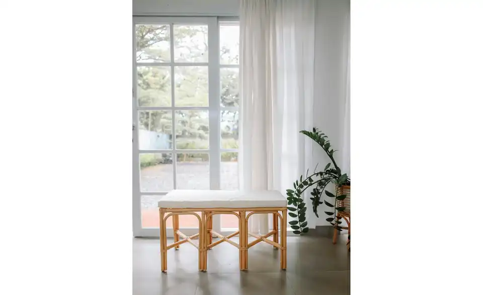 Sitzbank, in Wohnsituation