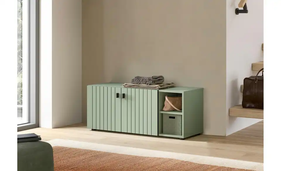 Sitzbank, in Wohnsituation