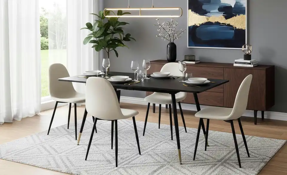 Esstischset, in Wohnsituation