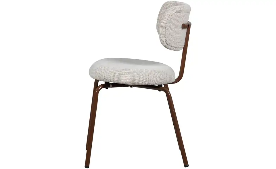 WOOOD Esszimmerstuhl 2er-Set, Profilansicht