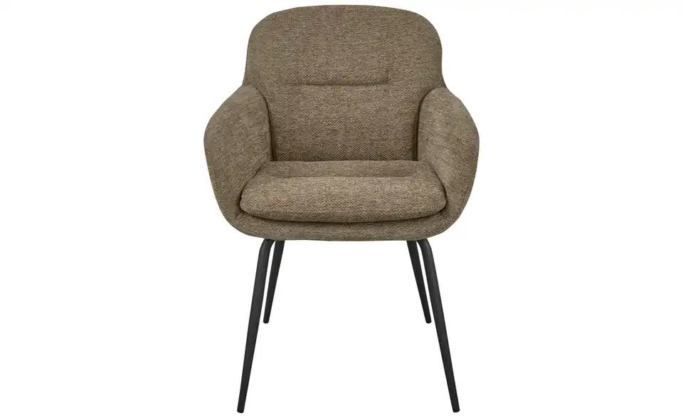 WOOOD Esszimmerstuhl 2er-Set, Frontansicht