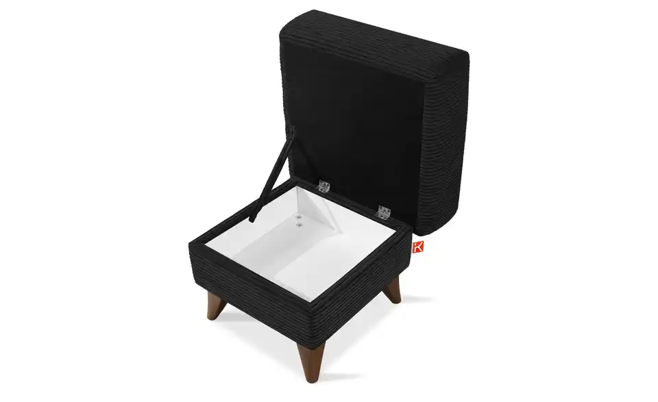 KONSIMO Hocker Gustavo II, Detailansicht
