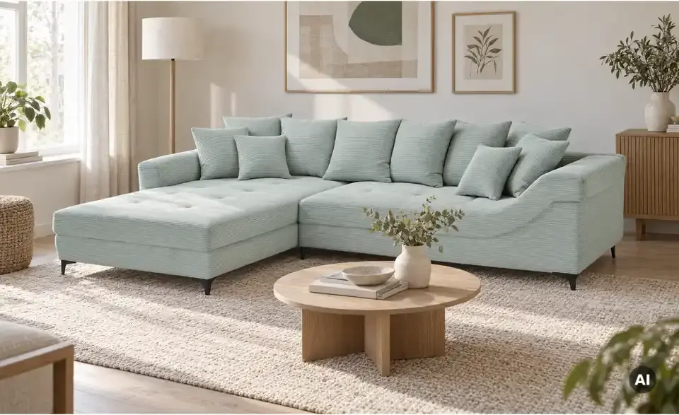 bobb Ecksofa Jonna, in Wohnsituation