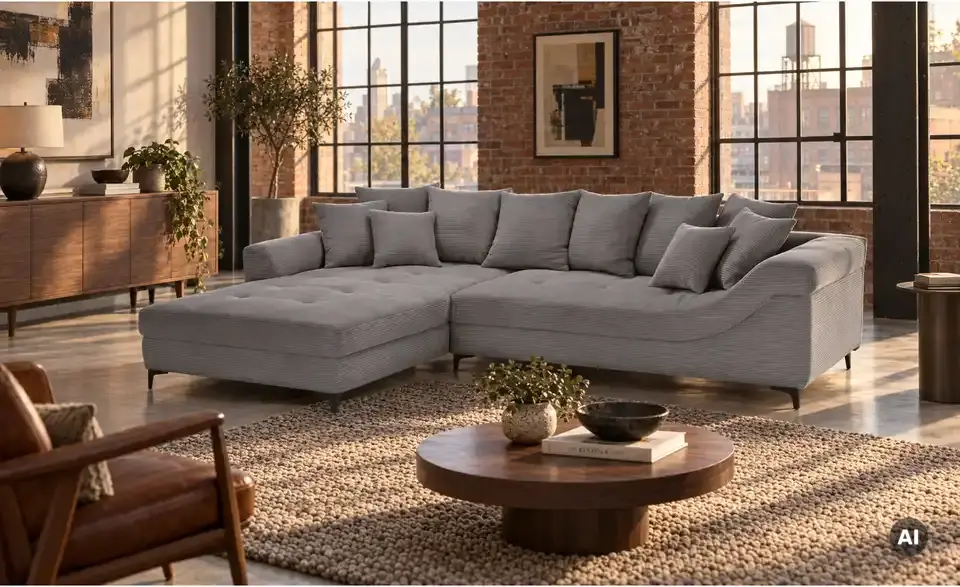 bobb Ecksofa Jonna, in Wohnsituation