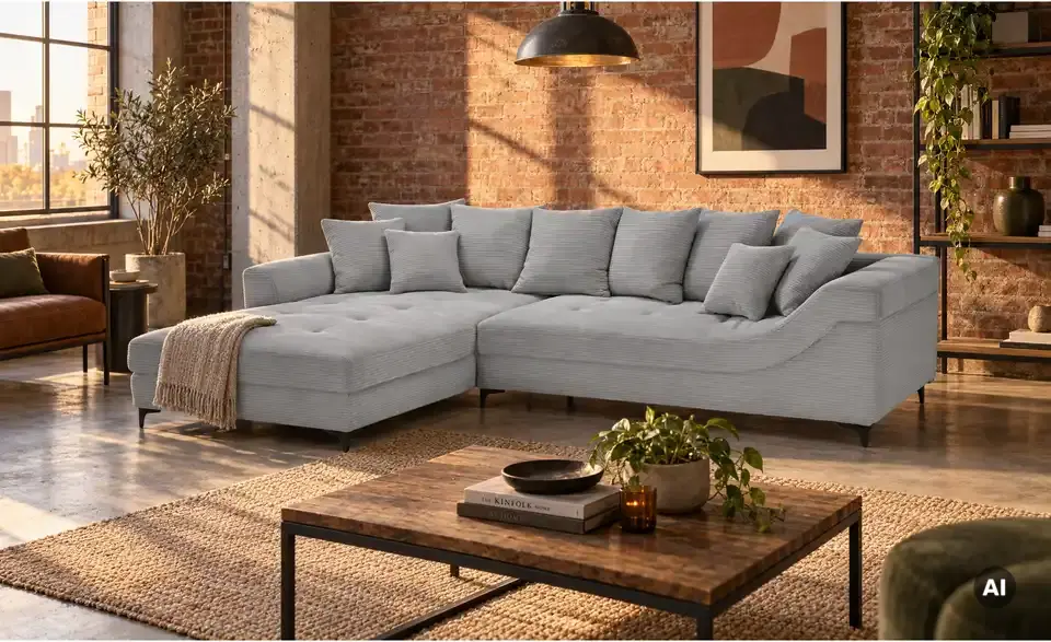 bobb Ecksofa Jonna, in Wohnsituation