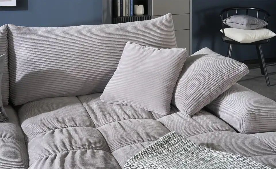 bobb Ecksofa Hella mit trendigem Cordbezug, Detailansicht