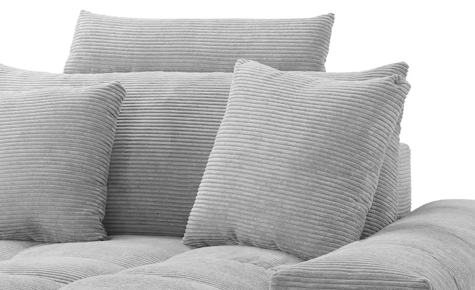 bobb Ecksofa Hella mit trendigem Cordbezug, Detailansicht