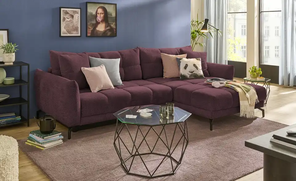 bobb Ecksofa Casandra de Luxe, in Wohnsituation