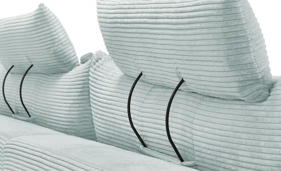 bobb Ecksofa Hella mit trendigem Cordbezug, Detailansicht