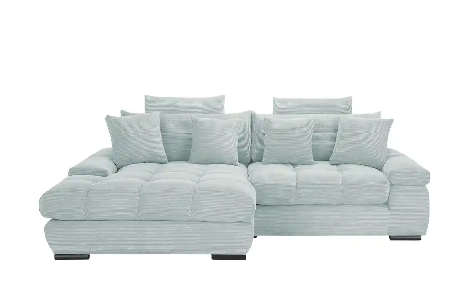 bobb Ecksofa Hella mit trendigem Cordbezug, Frontansicht