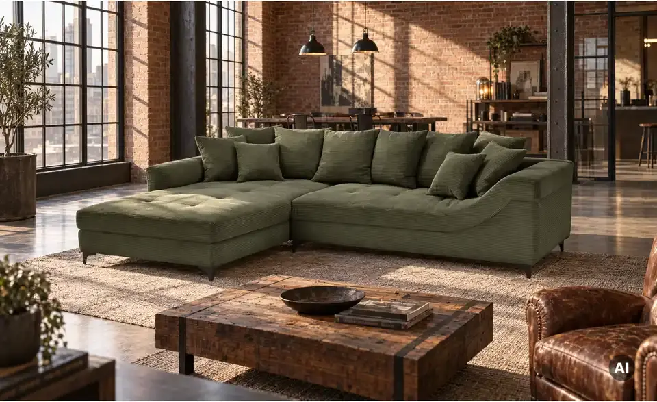 bobb Ecksofa Jonna, in Wohnsituation