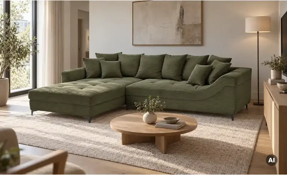 bobb Ecksofa Jonna, in Wohnsituation