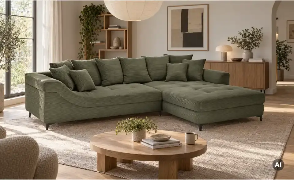 bobb Ecksofa Jonna, in Wohnsituation