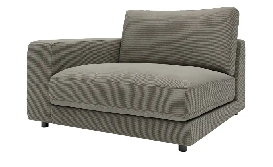 Jette Home Element Sila Einsitzer Armlehne links in Feincord, Perspektive