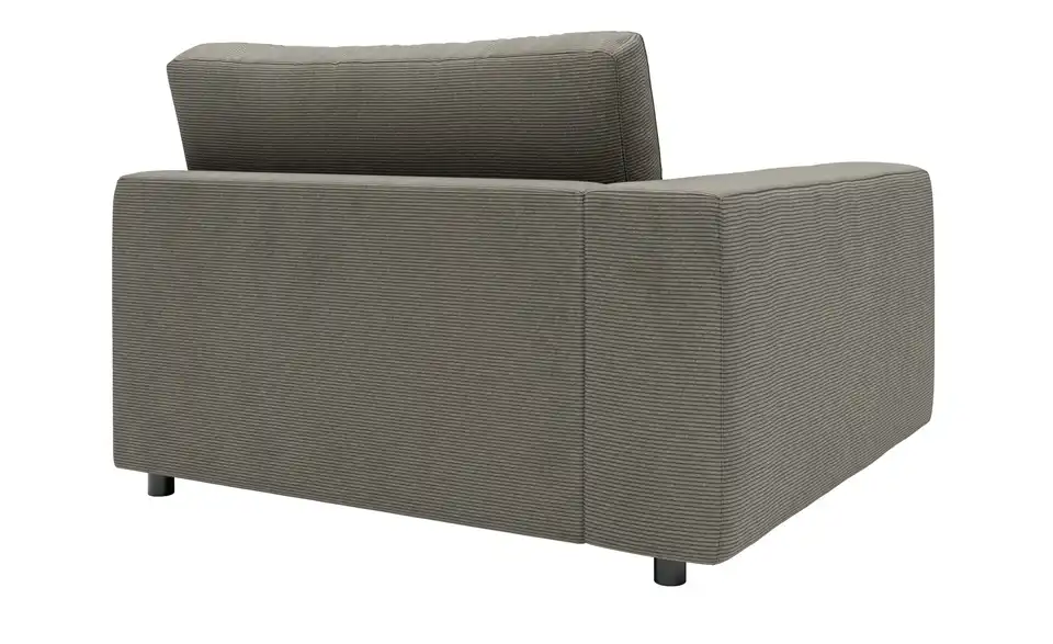 Jette Home Element Sila Einsitzer Armlehne links in Feincord, Rückansicht