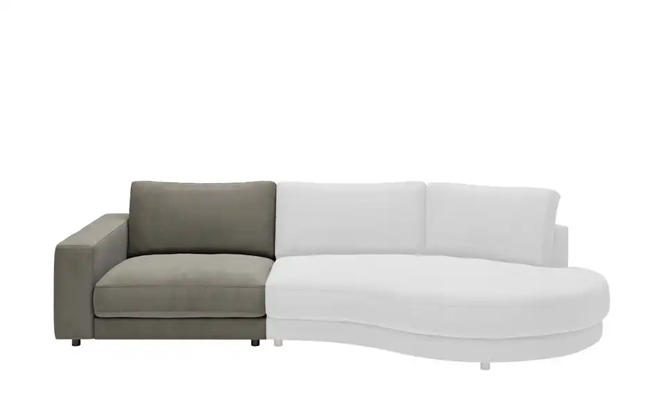 Jette Home Element Sila Einsitzer Armlehne links in Feincord, in Wohnsituation