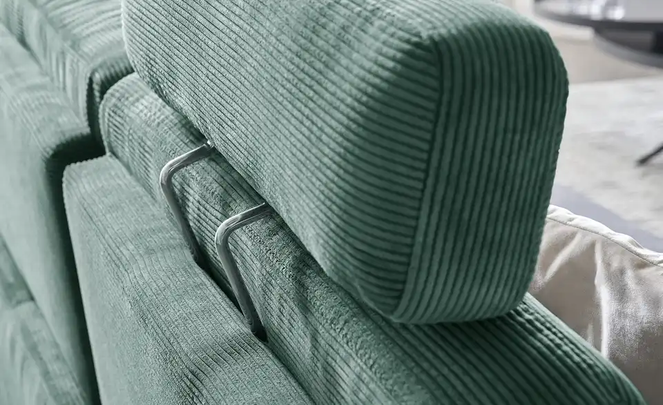 Max Schelling Ecksofa Maximum Move Feincord, Detailansicht