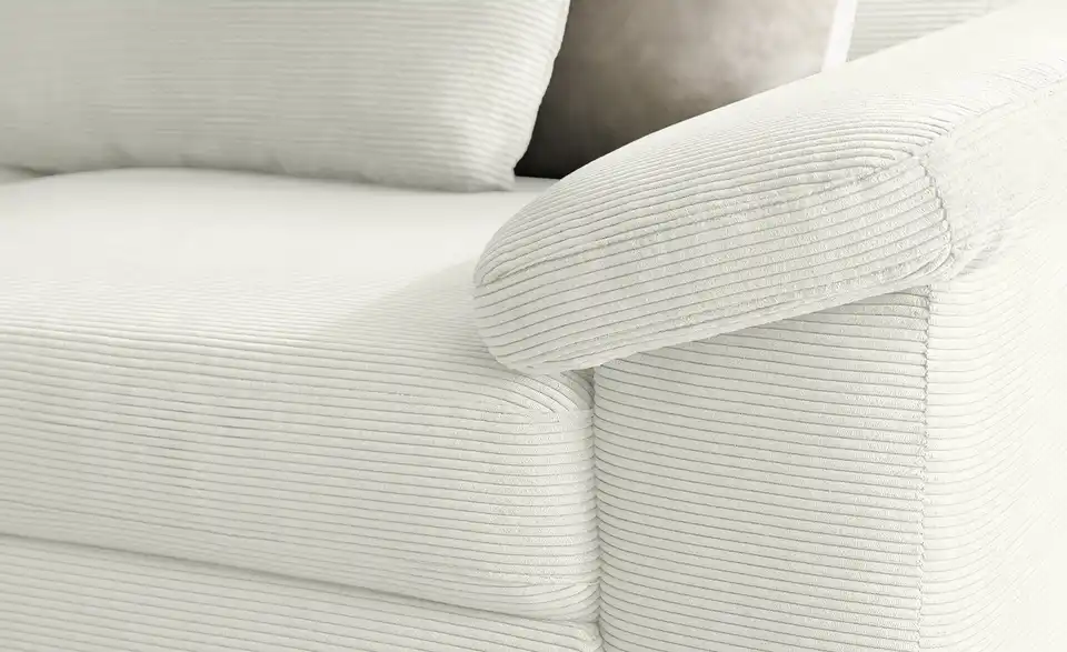 Max Schelling Ecksofa Maximum Move Feincord, Detailansicht