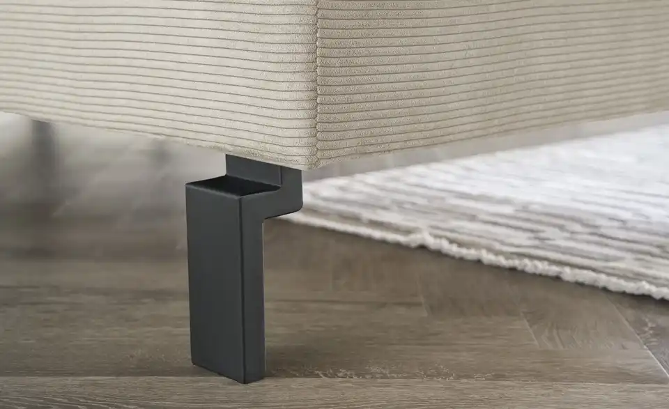 Max Schelling Ecksofa Maximum Move Feincord, Detailansicht