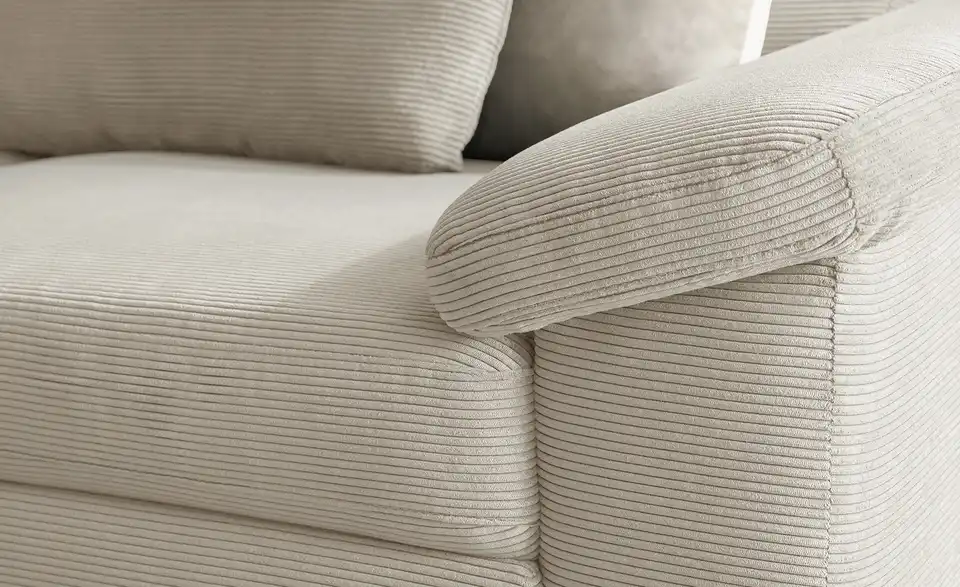 Max Schelling Ecksofa Maximum Move Feincord, Detailansicht