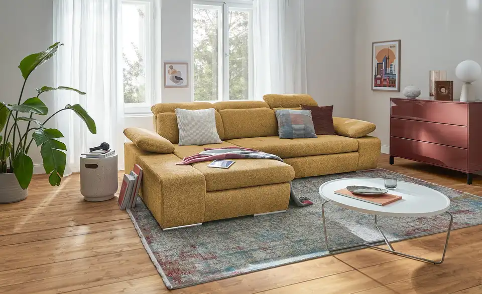 switch Ecksofa Avilla aus Mikrofaser, in Wohnsituation
