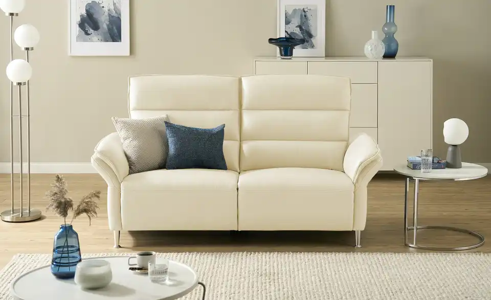 Wohnwert Einzelsofa Marlena Leder, Frontansicht