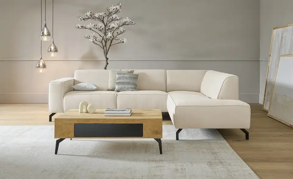 SOHO Ecksofa Brenda, in Wohnsituation