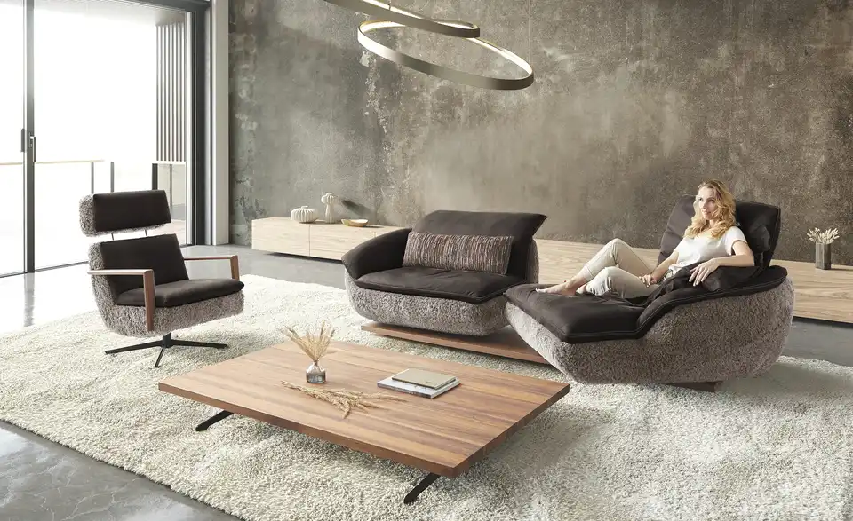 KOINOR Ecksofa Mooove, in Wohnsituation