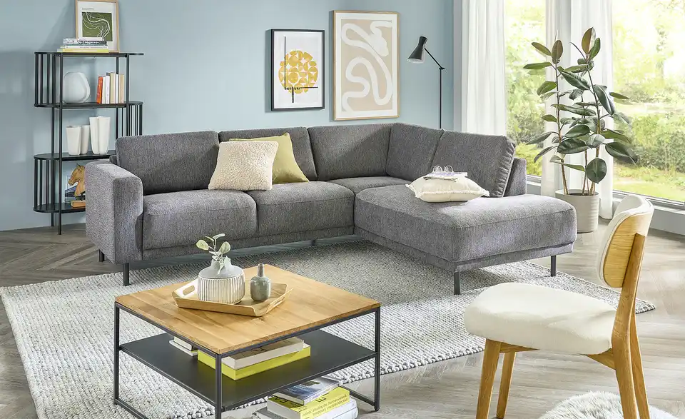 Ecksofa Polana, in Wohnsituation