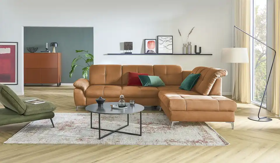 medium Ecksofa Planova II, in Wohnsituation