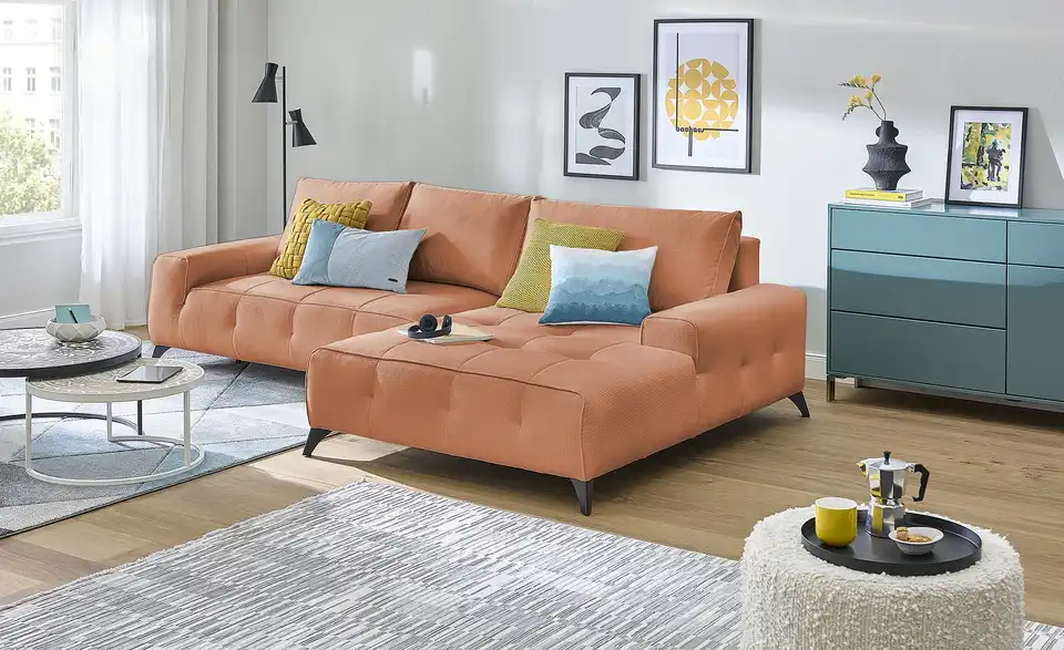 switch Ecksofa Athena, in Wohnsituation