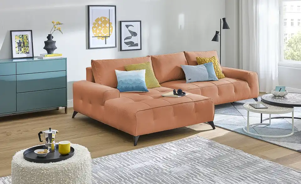 switch Ecksofa Athena, in Wohnsituation