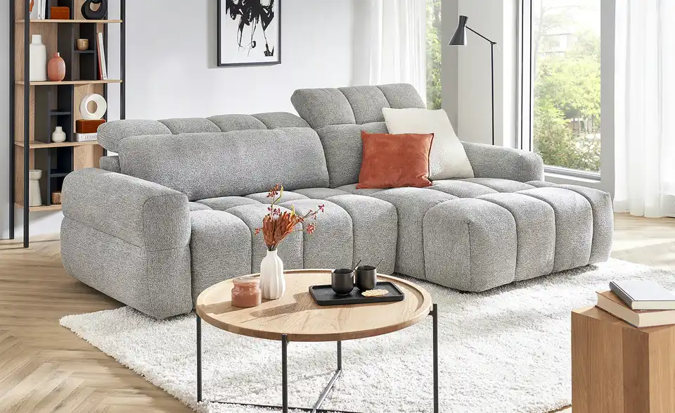 uno Ecksofa Steven, in Wohnsituation