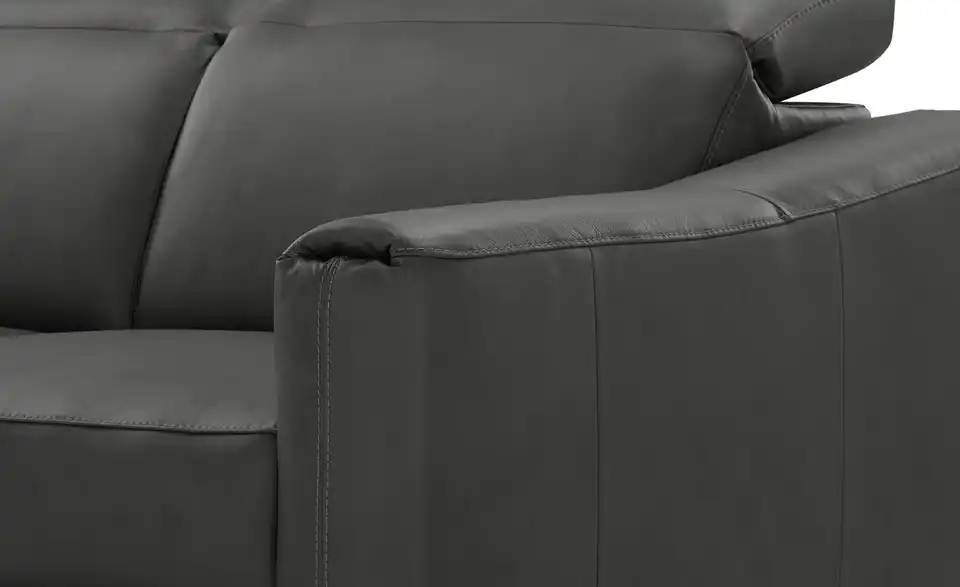 Ravensberger Werkstätten Einzelsofa Corby Echlederbezug, Detailansicht