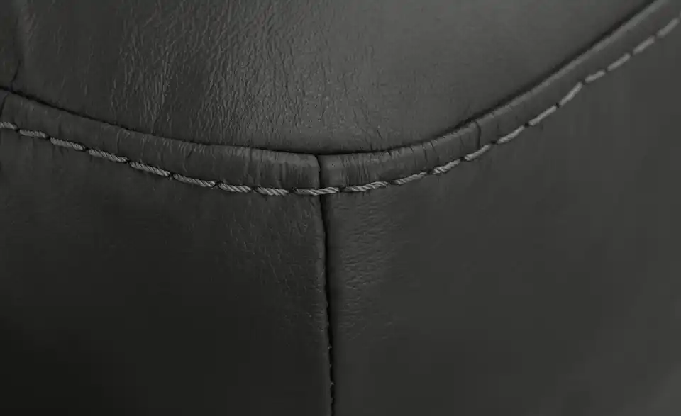 Ravensberger Werkstätten Einzelsofa Corby Echlederbezug, Naht