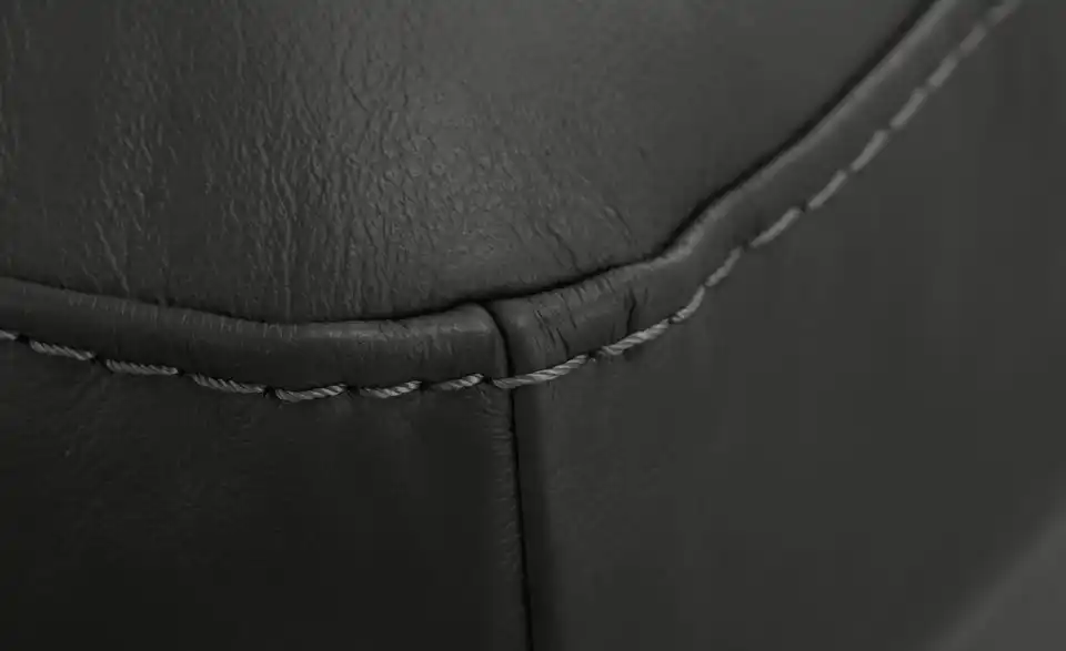 Ravensberger Werkstätten Einzelsofa Corby Echtlederbezug, Naht