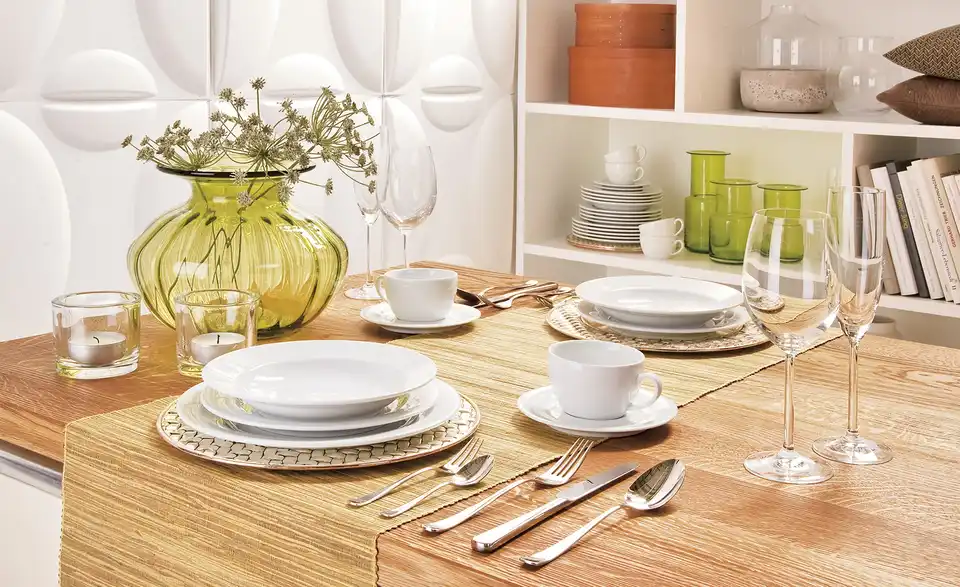 Kahla Kombiservice, 30-teilig Basic, in Wohnsituation