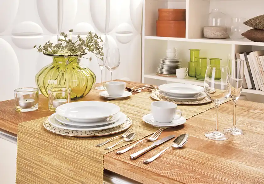 Kahla Kombiservice, 30-teilig Basic, in Wohnsituation