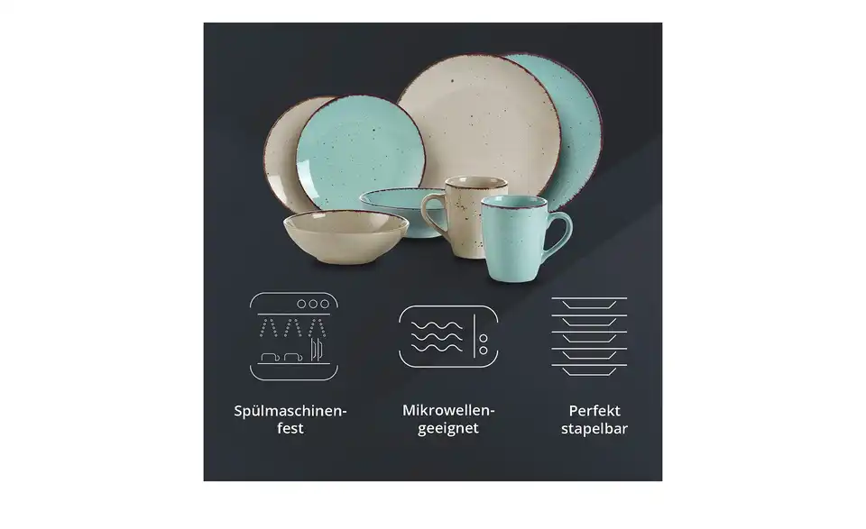 Peill+Putzler Kombiservice, 16-teilig Siena, Bild mit Text