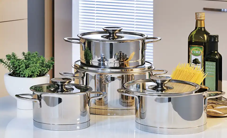 Berndes Topfset, 8-teilig Millesima, in Wohnsituation