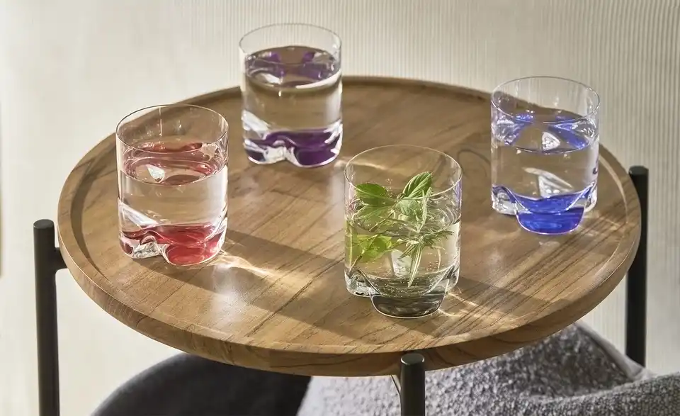 Peill+Putzler Whiskygläser, 4er-Set Fiesta, in Wohnsituation